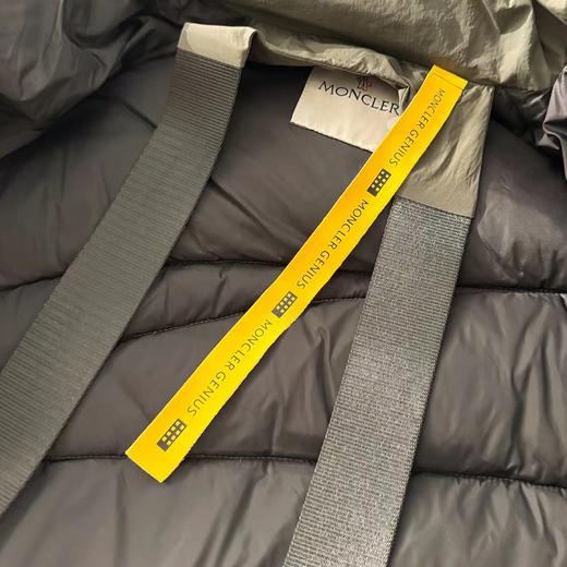 D112925联名款防水尼龙缝线连帽羽绒服外套男女同款 商品图10