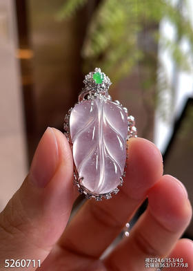 5260711，叶子吊坠。具体价格微信咨询