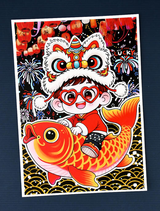 《青春动漫，文化传承》新款动漫临摹卡16张双面包邮/当天发货【活动福利】 商品图4