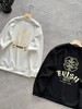 D112929黑金限定款宽松舒适银狐绒圆领卫衣 商品缩略图4