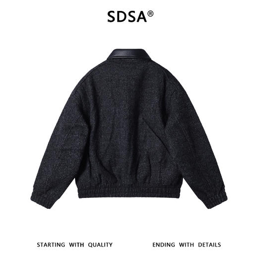 SDY5181SDSA男士秋冬新款痞帅男装老钱风翻领羽绒服高级感百搭时尚外套 商品图5