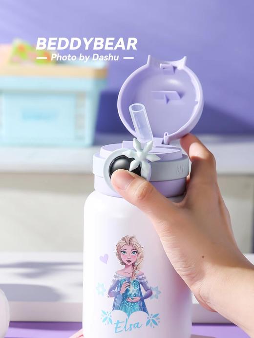 D112933圈圈艾莎数显316不锈钢学生水杯保温杯 商品图6