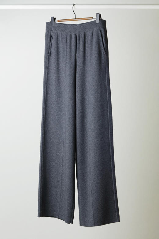 重磅高腰羊毛直筒裤抗起球面料可机洗 商品图1