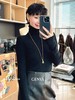 独家银河细闪无缝一体高领羊毛衫 商品缩略图3