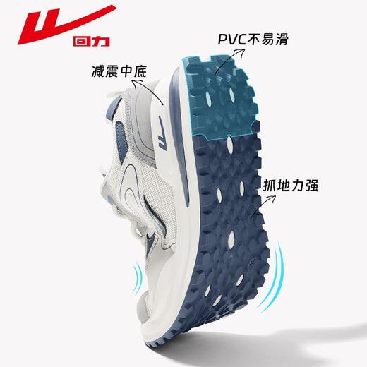 回力男鞋运动鞋2025秋季透气网面跑步鞋子男士百搭软底轻便休闲鞋 商品图3