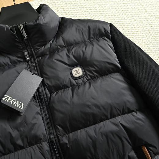 D112926新款蓬松轻盈立领夹克外套羽绒服 商品图7