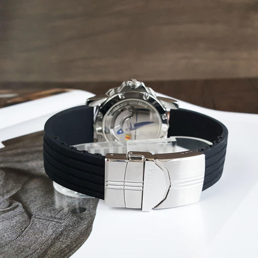 【95新】CORUM 昆仑082.630.20自动机械机芯日期显示43MM（男款）海军上将杯系列精钢141125MC03 商品图3