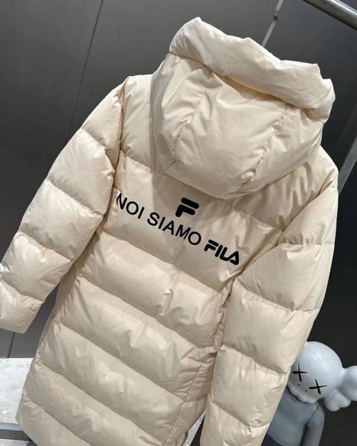 D112914长款连帽羽绒服冬季新款潮牌情侣款男女同款羽绒外套 商品图6