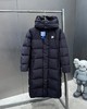 D112914长款连帽羽绒服冬季新款潮牌情侣款男女同款羽绒外套 商品缩略图7