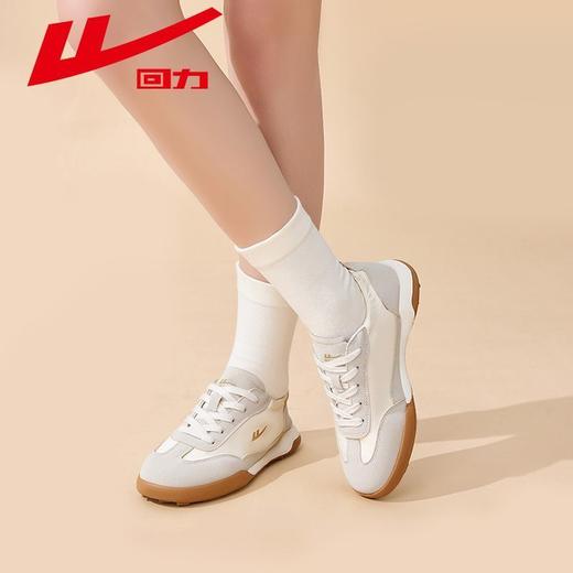 回力女鞋德训鞋女2025秋冬款芭蕾帆布鞋休闲透气百搭洋气板鞋子女 商品图7