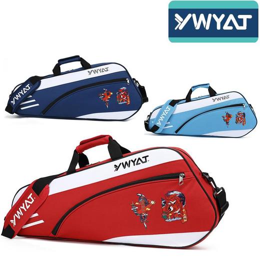 YWYAT/威亚拓羽毛球包中国风单肩拍包网球拍袋防水3支装便携收纳 商品图0