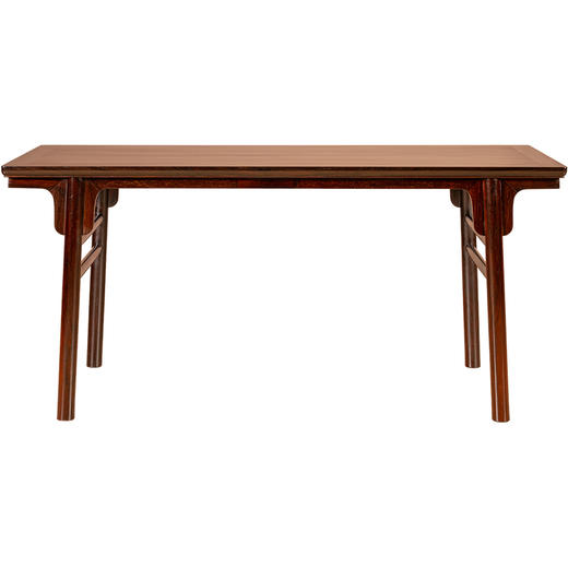 二十世纪	红木夹头榫刀牙板画案 商品图5