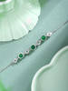 子佩集【花开原野】银S925手链【SL012534】绿玉髓10mm2511 商品缩略图3