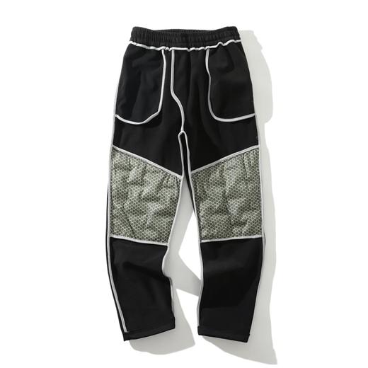 石墨烯+羽绒双重呵护波棱盖~复合颗粒绒秋冬男户外防风防水加绒保暖直筒休闲裤 商品图5