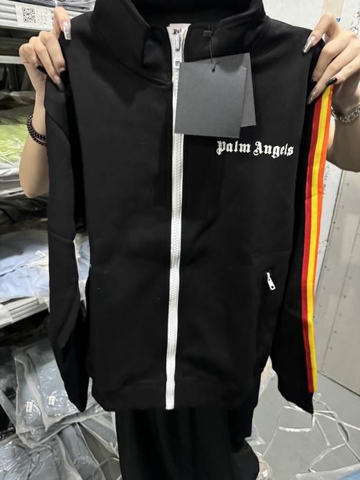 侧边条纹休闲运动服（深色有些许浮色) 商品图3