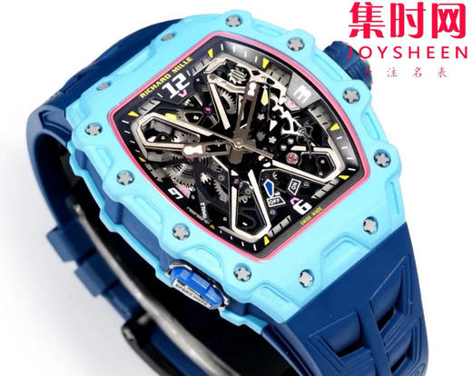 理查德米勒RM35-03系列 NTPT碳纤维壳 已发布5款产品 男士腕表 采用定制一体机 正面可看到摆轮摆动 纤薄壳套13.5mm 商品图3