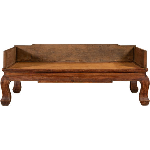 清	榉木三弯腿三围独板罗汉床 商品图5