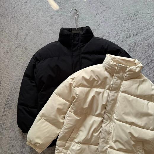 D112908立体有型保暖度满分星盘徽标袖章拉链棉服 商品图1