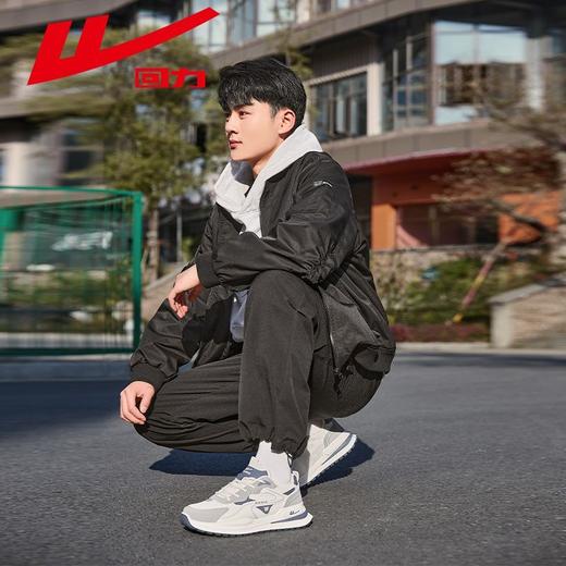 回力男鞋运动鞋2025秋季透气网面跑步鞋子男士百搭软底轻便休闲鞋 商品图9