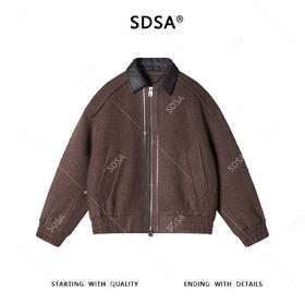 SDY5181SDSA男士秋冬新款痞帅男装老钱风翻领羽绒服高级感百搭时尚外套