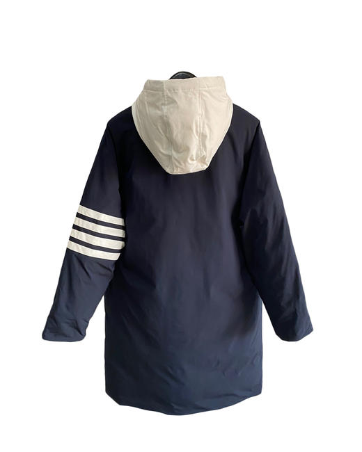 中性款防风防水连帽长款羽绒服la022 商品图1