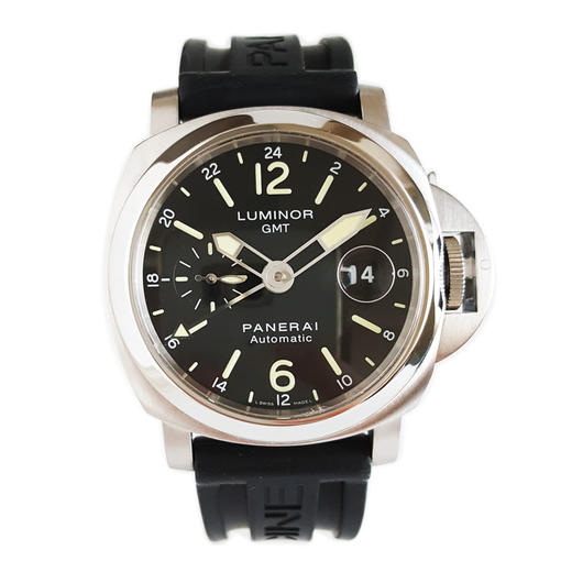 【95新】PANERAI 沛纳海PAM00297自动机械机芯日期显示、GMT44MM（男款）庐米诺系列精钢191125TJ18 商品图0
