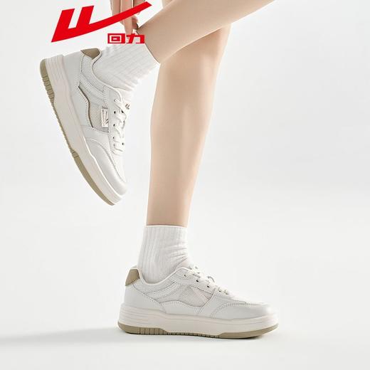 回力板鞋女款秋季新款厚底显高休闲运动鞋女网面鞋透气小白鞋子女 商品图3