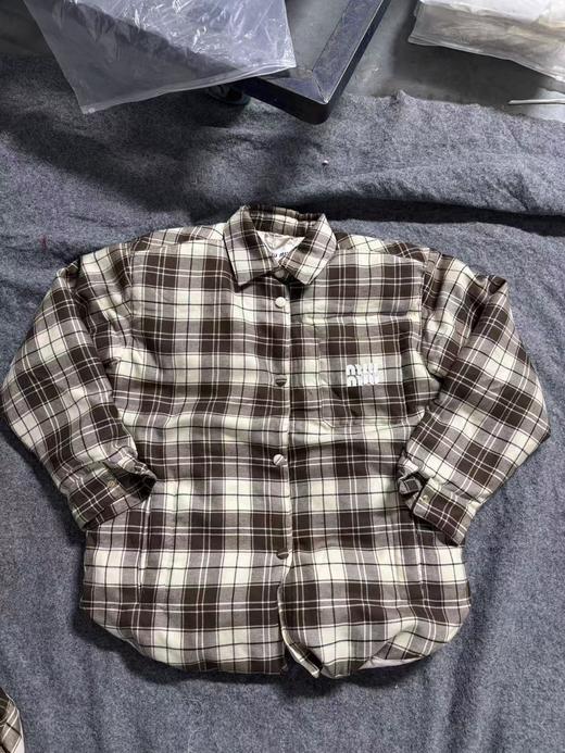 缪家格子衬衫新款百搭休闲舒适 商品图6