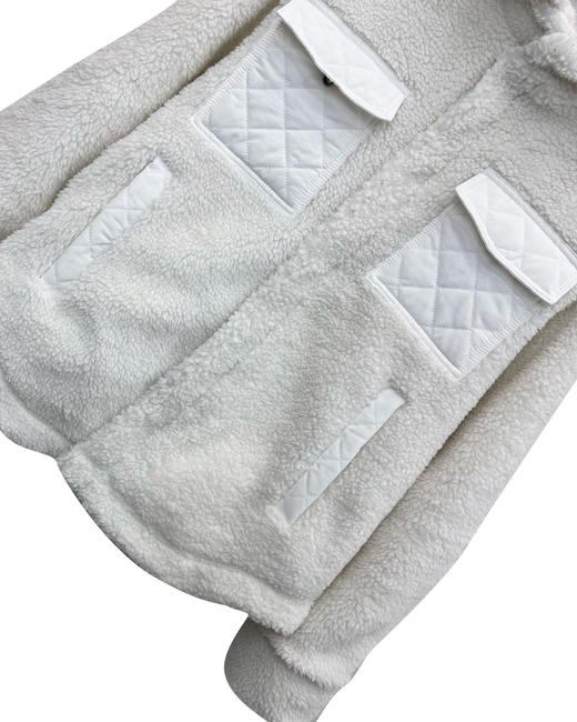 女款尼龙口袋泰迪外套ba 商品图2