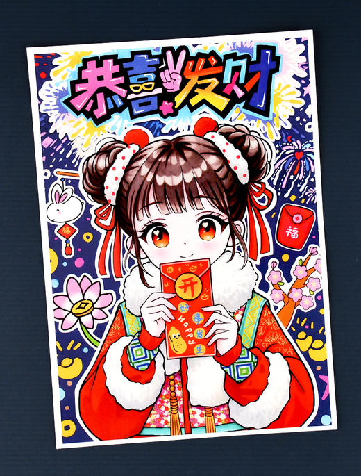 《青春动漫，文化传承》新款动漫临摹卡16张双面包邮/当天发货【活动福利】 商品图3