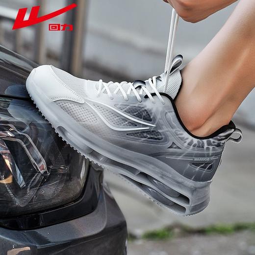 回力运动鞋男款秋季新款休闲潮鞋网面透气软底回弹减震跑步鞋子男 商品图9