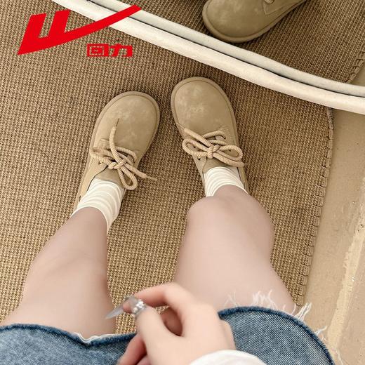 回力勃肯鞋女2025秋季爆款ins潮鞋女软底全包单鞋两穿一脚蹬女鞋 商品图5
