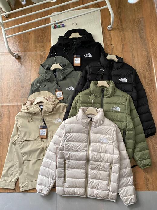 北面户外防风防水三合一羽绒内胆冲锋衣 商品图0