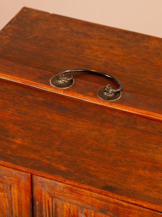 清	红木提梁书箱 商品图3