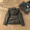 D112925联名款防水尼龙缝线连帽羽绒服外套男女同款 商品缩略图3