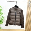 D112926新款蓬松轻盈立领夹克外套羽绒服 商品缩略图3