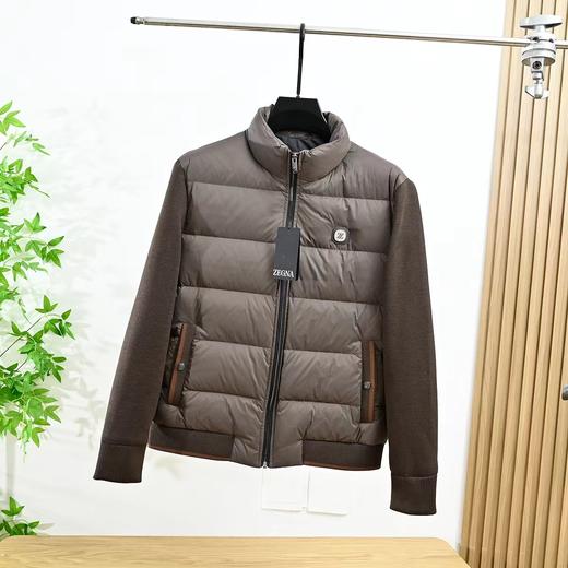 D112926新款蓬松轻盈立领夹克外套羽绒服 商品图3