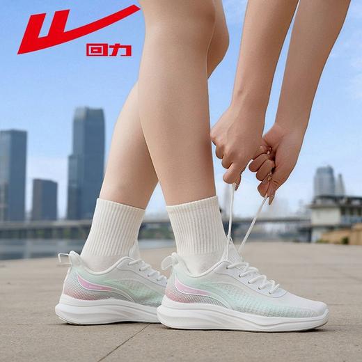 回力女鞋运动鞋2025新款秋季网面透气轻便软底缓震鞋子学生跑步鞋 商品图4