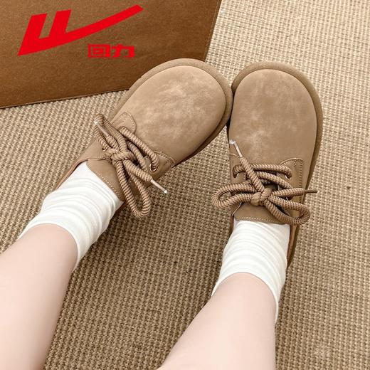 回力勃肯鞋女2025秋季爆款ins潮鞋女软底全包单鞋两穿一脚蹬女鞋 商品图7