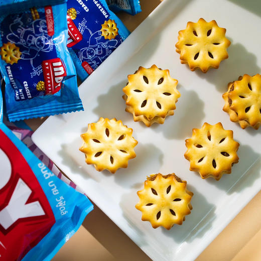 VFOODSINDY菠萝果酱夹心饼干200g 商品图3