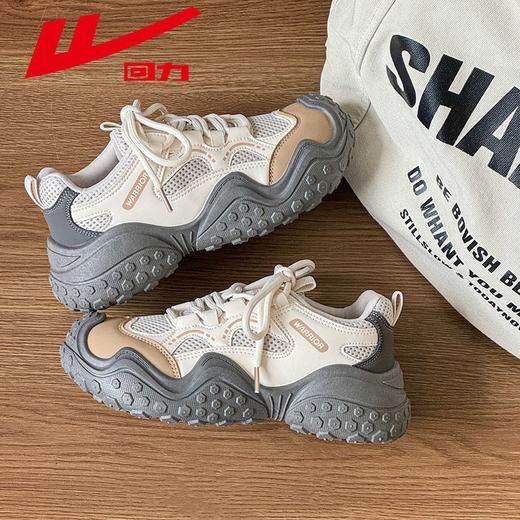 回力女鞋运动鞋2025秋季新款厚底显高老爹鞋户外休闲登山鞋子女款 商品图5