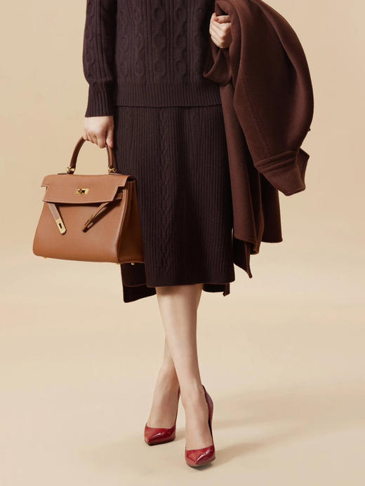 女士羊绒半身裙 商品图0