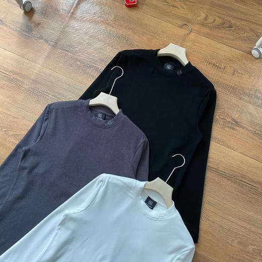 可隆户外休闲衣冬户外男女半高领内搭仿羊绒长袖T恤 商品图4