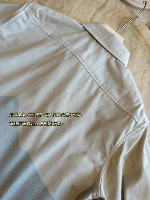 小哈同款   男士棉磨毛衬衫柜子同订单 商品图13