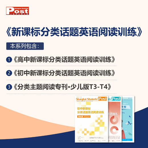 活动优惠价 2026分类话题阅读训练寒假合刊（少儿版第11期初中高中版第12期）已购全年征订不要重复购买！ 商品图0