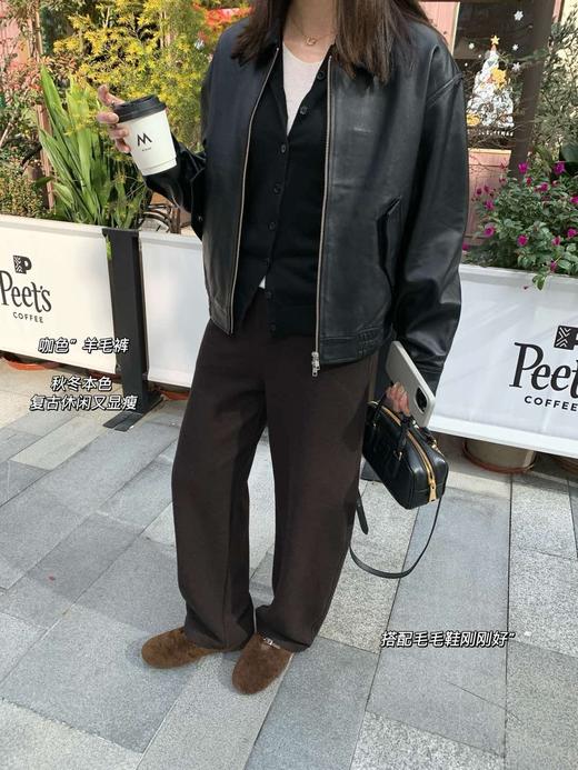 Jn** 经典的镰刀裤羊毛裤🦙 商品图1