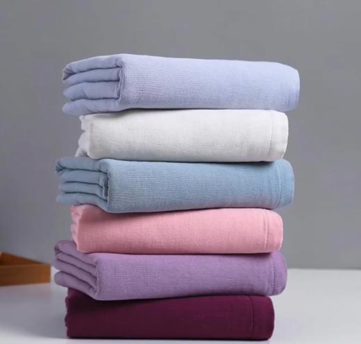 无&印良品全棉素色柔软不掉毛女浴巾 商品图2