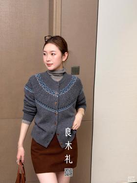 休闲——山羊绒开衫