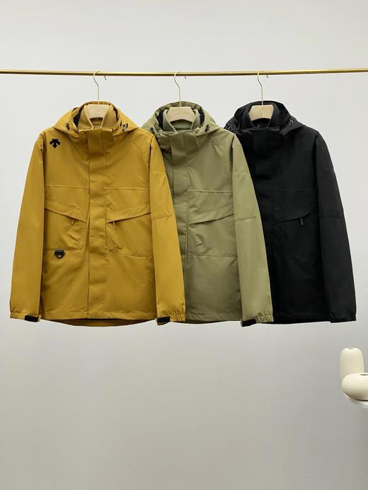 D112922抓绒内胆防风防水透湿男士三合一两件套 商品图0