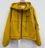 NC连帽撞色拉链风衣短外套50808（黄）秋季253011980321 商品缩略图0